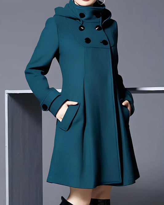 A-Line Winter Coat | Elegant Fit-and-Flare | Warm and Stylish